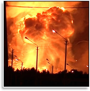 Диверсионая атака на Россию