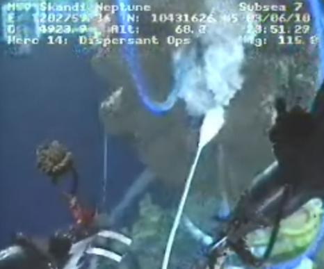 Подводная &laquo;зарядка&raquo; нефте-метанового столба корекситом на глубине 1,5 км