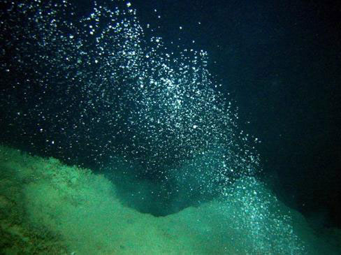 подъём метана и газогидратов со дна