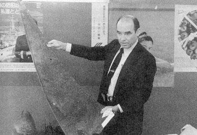 Он принадлежит высокотехнологичному самолету, который мог быть сбит во время сражения над Сахалином.