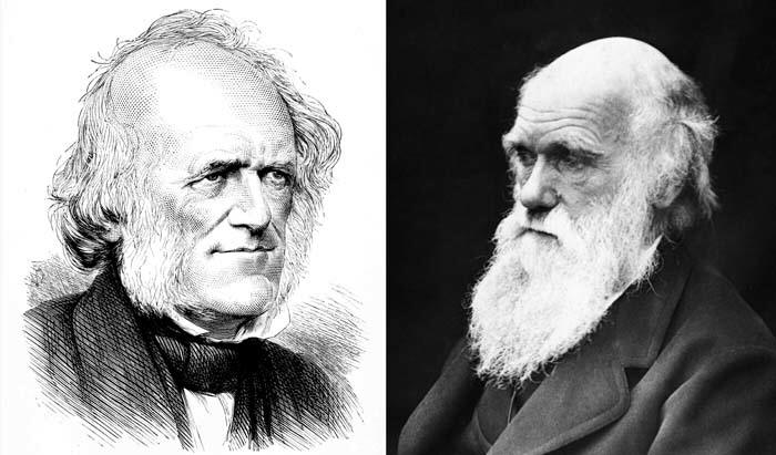 Чарльз Лайель и Чарльз Дарвин