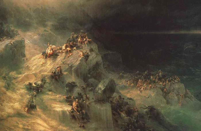Всемирный Потоп (И.К.Айвазовский, 1864 г.)