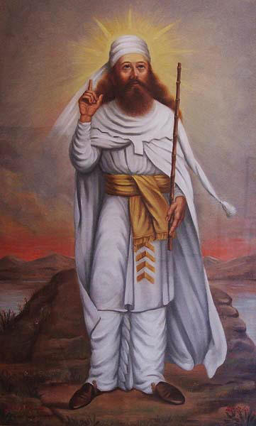 Изображение Ахура-Мазды в зороастрийском храме (Язд, Иран)