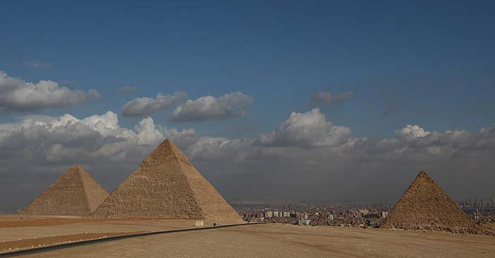 Пирамиды на плато Гиза