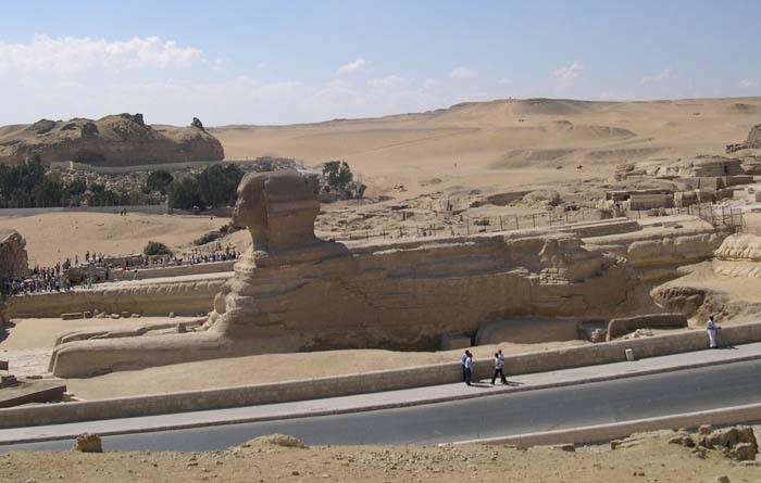 Сфинкс на плато Гиза