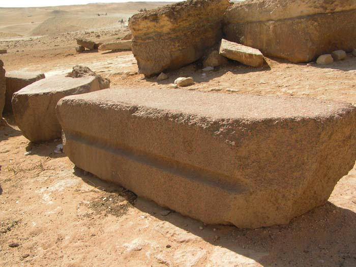 Водосток в храме возле 2-й пирамиды