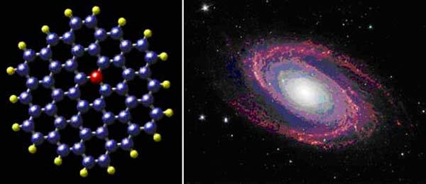 Полициклический ароматический углеводород и Галактика М81 