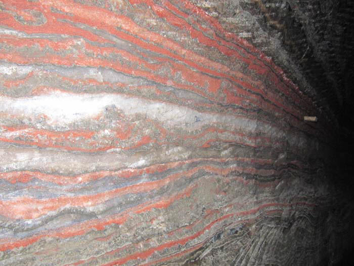 Структура солевого месторождения в г.Соликамск