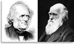 Чарльз Лайель и Чарльз Дарвин