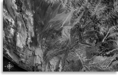 Район плато Наска (вид из космоса)