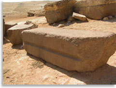 Водосток в храме возле 2-й пирамиды