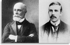 Антуан Анри Беккерель и Эрнест Резерфорд