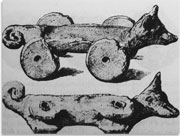 Глиняная колесница