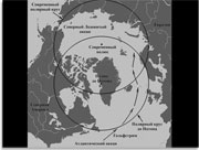 Изменение положения Северного полярного круга