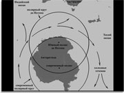 Изменение положения Южного полярного круга