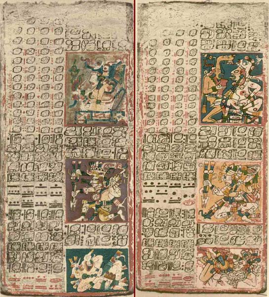 Дрезденский кодекс (страницы 49-50)