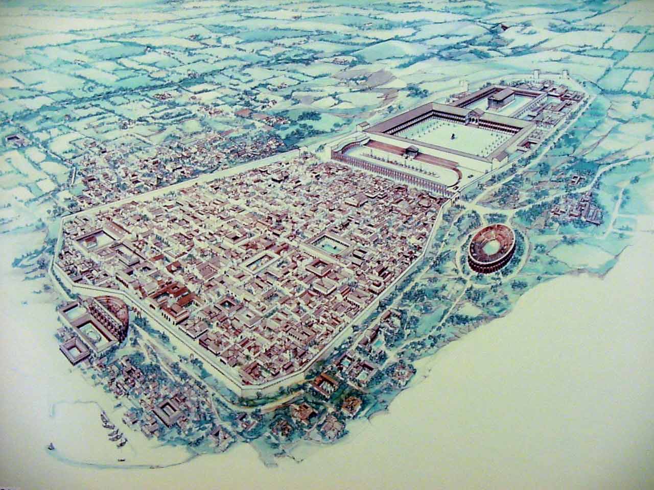 «Римский» город Таррагона (Tarraco), северо-восток Испании, побережье Средиземного моря