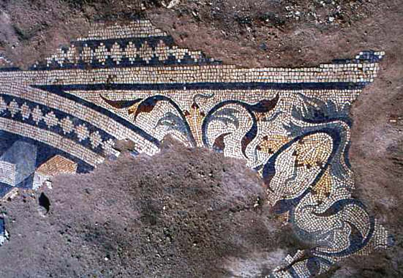 Фрагмент мозаичного пола «Римской» виллы Торре Яудер (Torre Llauder)
