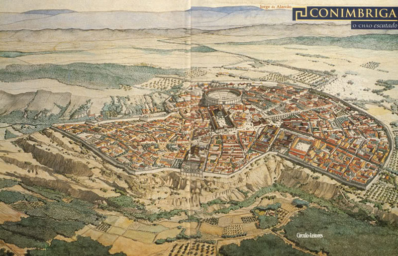«Римский» город Коинимбрига (Coinimbriga), Португалия