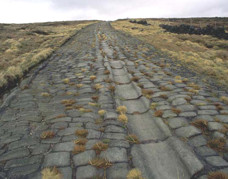 «Римская» дорога около Манчестера (Blackstone Edge, near Manchester)