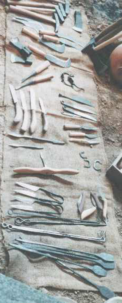 Бибракта (Bibracte). Галльские инструменты