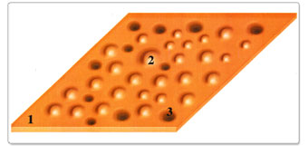 поверхность эфирного «цилиндра» молекул ДНК изменится