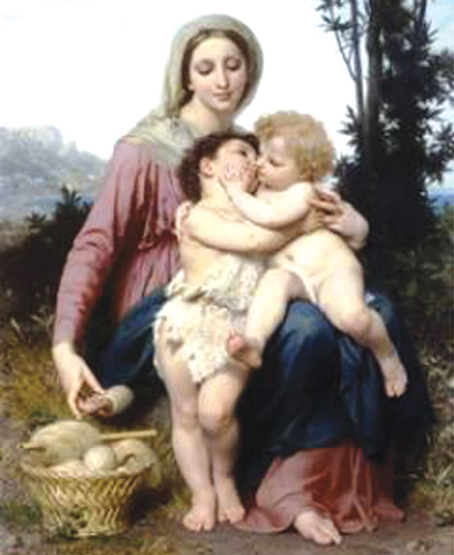 На всех этих картинах Мария смотрит на Радана. Иллюстрация из книги Светланы Левашовой «Откровение»