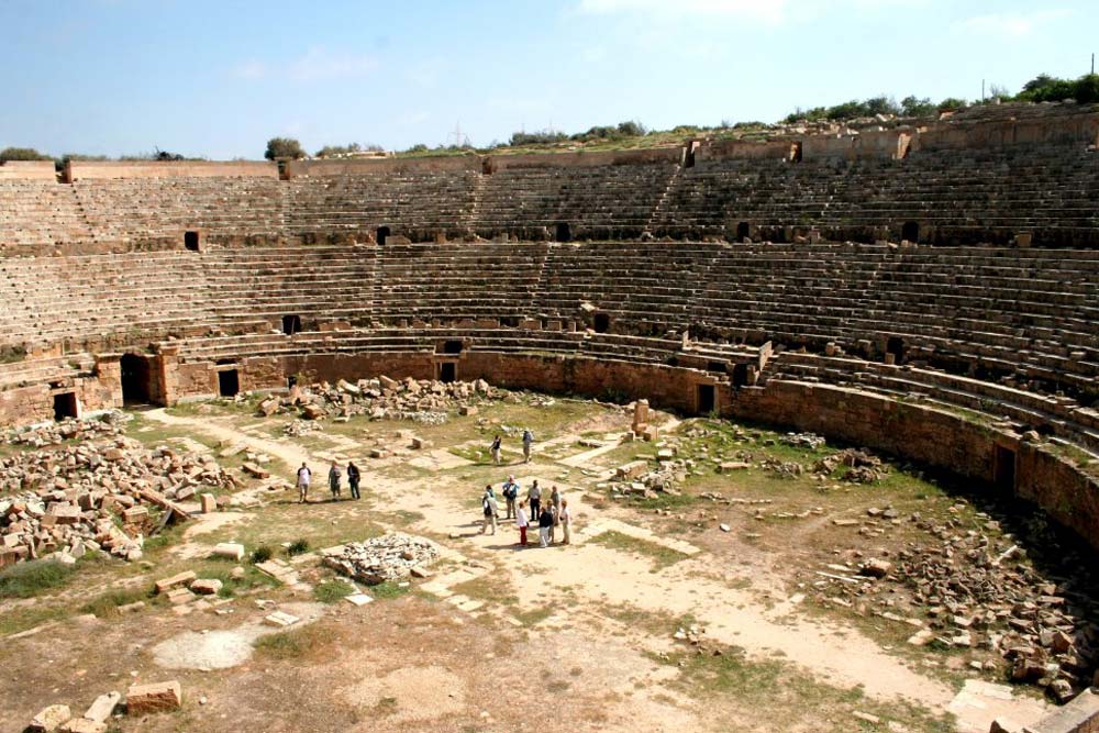 Лептис Магна (Leptis Magna) – Колизей