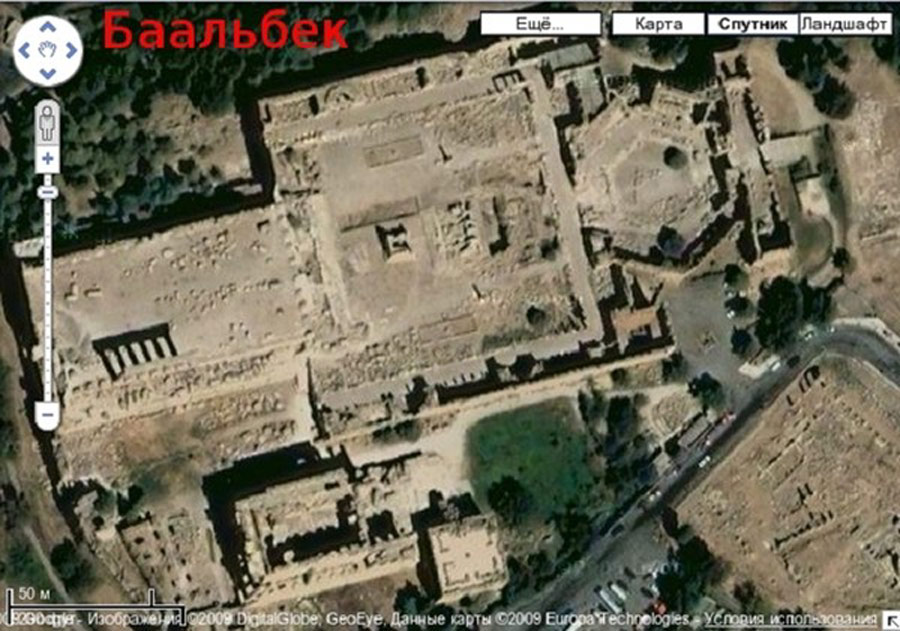 Храмовый комплекс, Баальбек