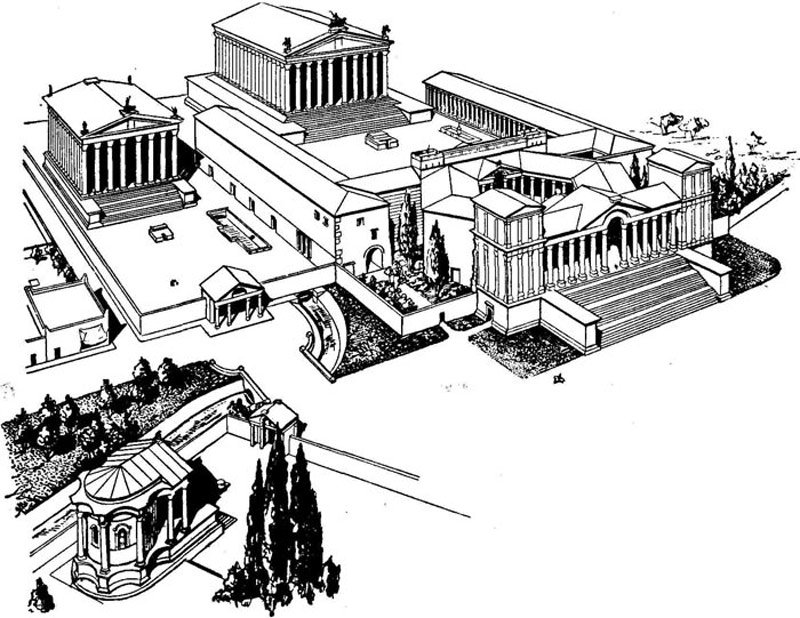 Храмовый комплекс, Баальбек – реконструкция