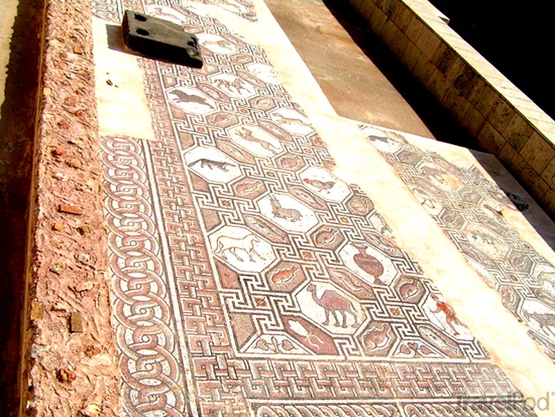 Мозаика со славяно-арийскими символами в Афинах