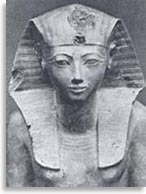 Хатсепсут, из Дейр-эль-Бахари, 18-я Династия, приблизительно 1485 г. до н.э., Столичный Музей Искусства, Нью-Йорк