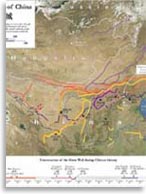 Великая Китайская стена. Карта