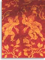 Ткань одежды мумий белого человека в Китае