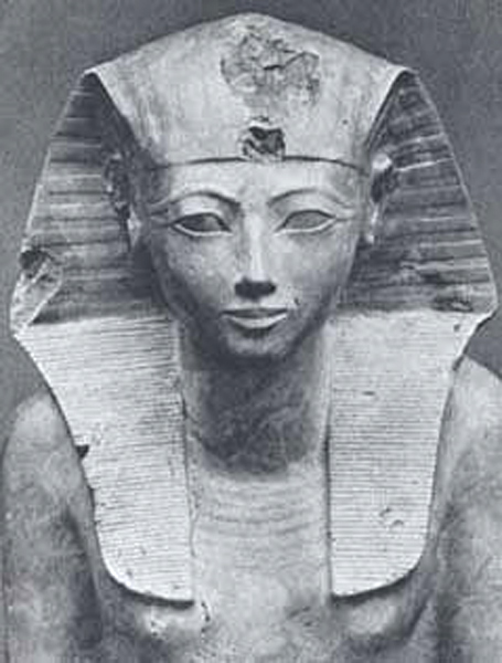 Хатсепсут, из Дейр-эль-Бахари, 18-я Династия, приблизительно 1485 г. до н.э., Столичный Музей Искусства, Нью-Йорк