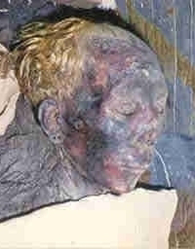 Белокурая жена Туйя Юуйи (Thuya), прабабушка Тутанхамона (Tutankhamen)