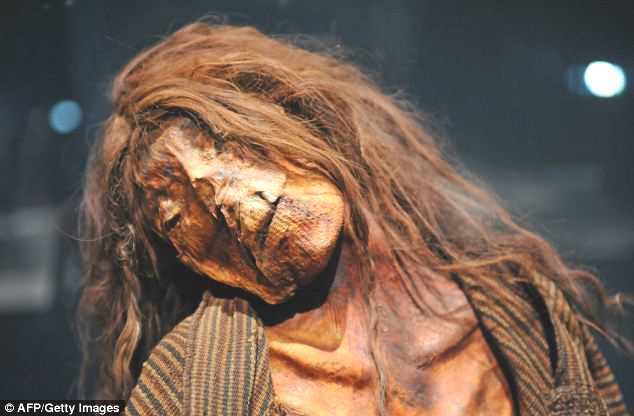 Мумия белого человека, найденная в Перу