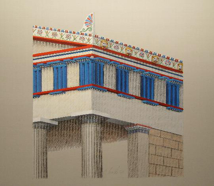 Фриз храма Афины Афайи в Эгине. 480 г. до н.э.