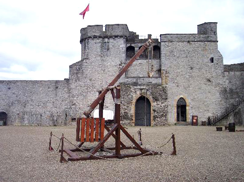 Катапульта (баллиста). Иллюстрация к статье Георгия Костылева «Военно-исторические хохмы»