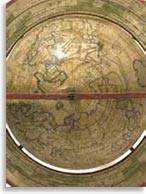 Глобус 1765 года. Коллекция Исторического общества в Минессоте (The de l'Isle globe, 1765. Еhe Minnesota Historical Society Collection)