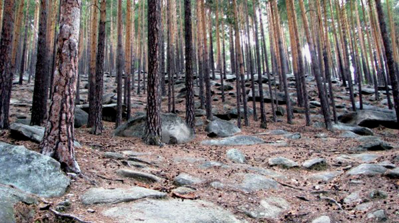 Чёртово городище в Екатеринбурге