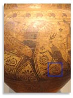 Свастика на Кратере (вазе), Киклады, 650 г. до н.э.