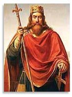 Один из последних Меравинглей — Чилдерик Второй (Childeric II), картина неизвестного автора, сделанная по старинному рисунку