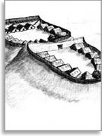 Славянский город Штольпе (Stolpe) в Германии