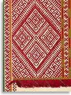 Сборник Стасова 1872 года. Вышивка на женской рубашке. Выборгская губ. уезд Нейкирхен