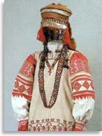 Костюм молодой женщины, кон. 19-нач. 20 в, Орловская губ.