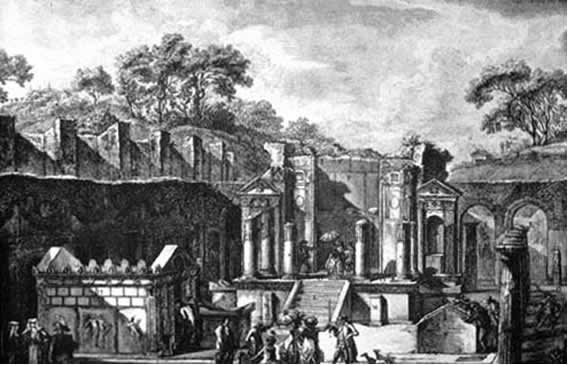 Гравюра Франческо Пиранези, 18 в. Гравюра Франческо Пиранези, 18 в.