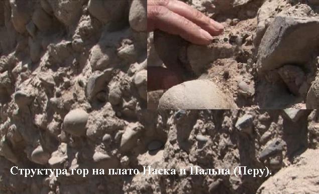 Структура плато Наска и Пальпа. Перу