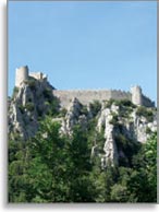 Крепость Пюлоран (Puilaurens). Иллюстрация из книги Светланы Левашовой «Откровение»