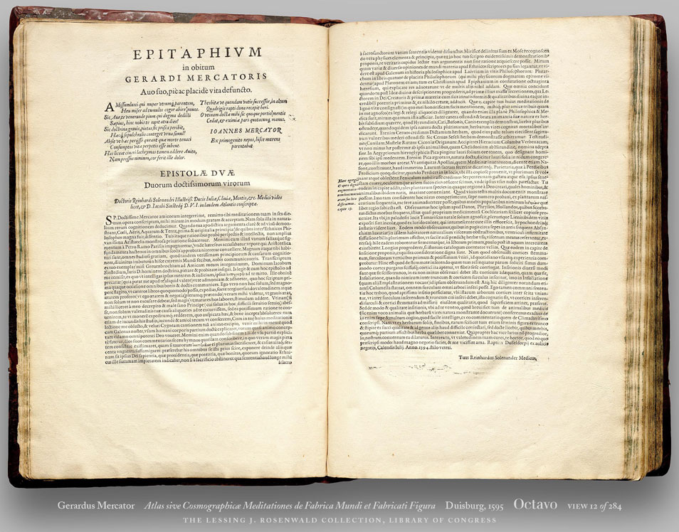 Gerardus Mercator - ATLAS